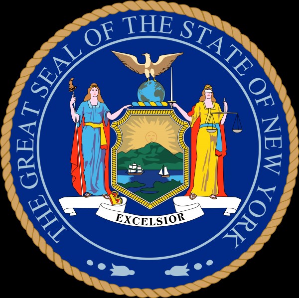 New York Great Seal by Fun With Flags